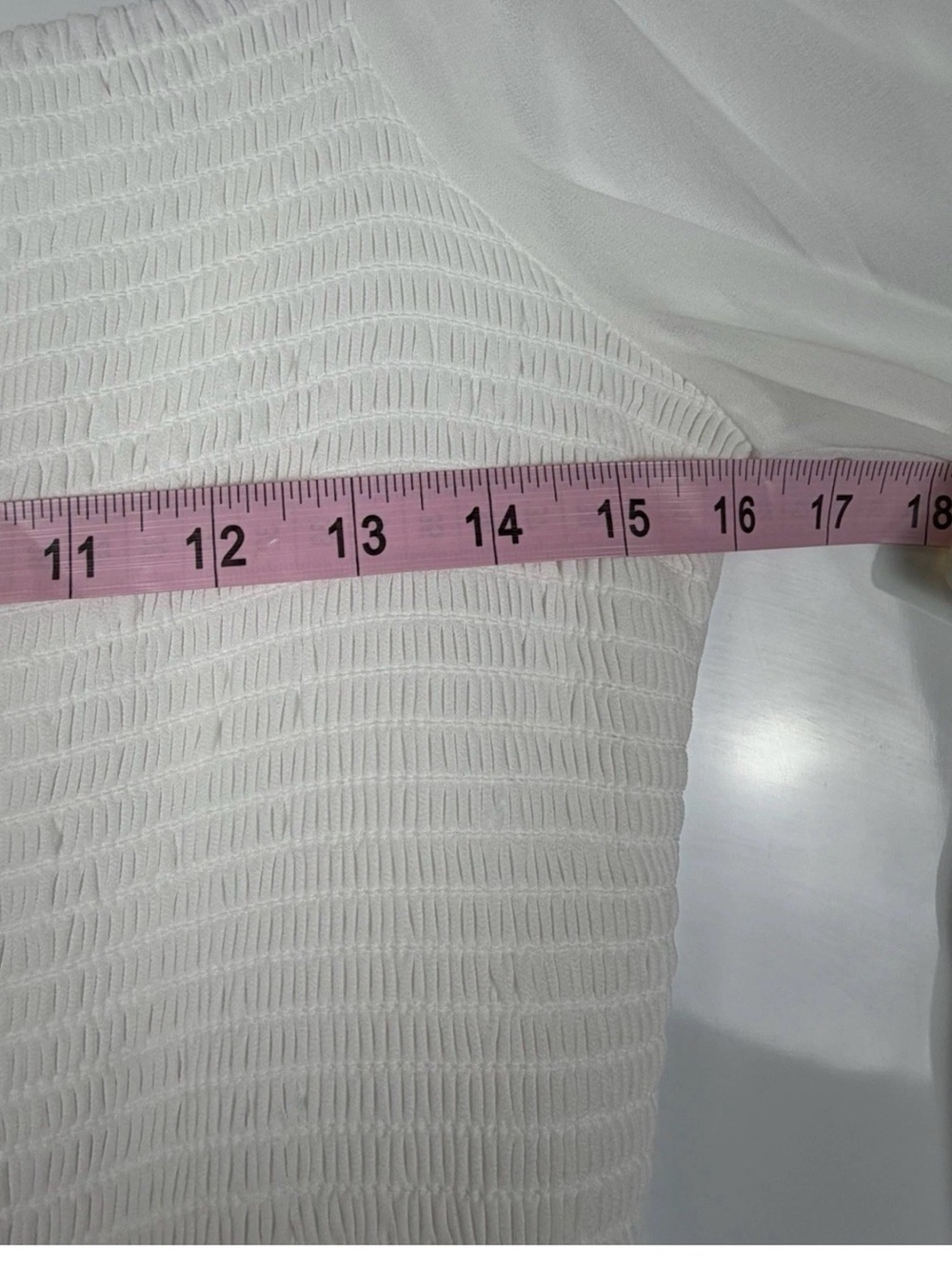 BalticBorn Giselle Long Sleeve Square Neck White Maxi Dress Sz L - Picture 5 of 10